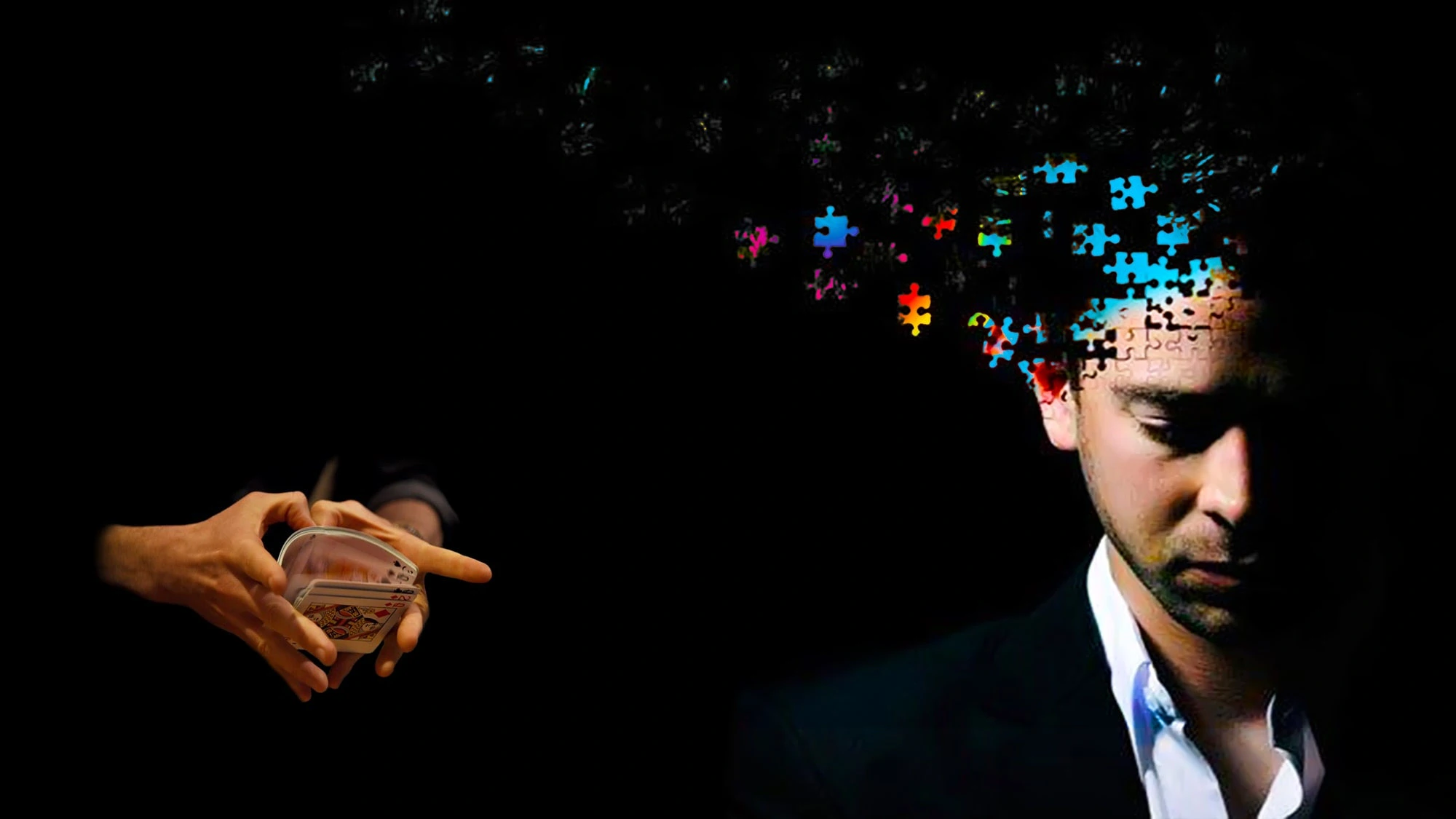 mentalism card magic puzzle head