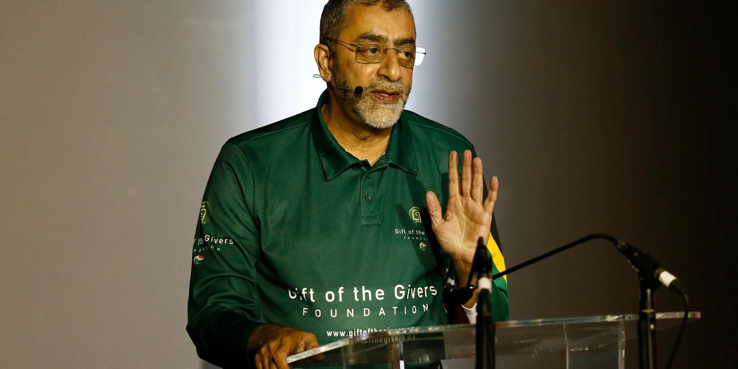 dr sooliman gift of the givers speech