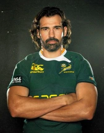 Victor Matfield rugby portrait Springbok 1