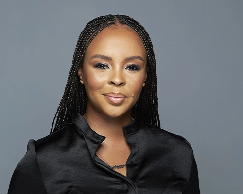 Nastassia Arendse business journalist and MC portrait