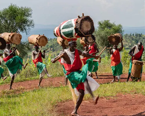 Burundi Drummers Traditional Royal Drum Performance