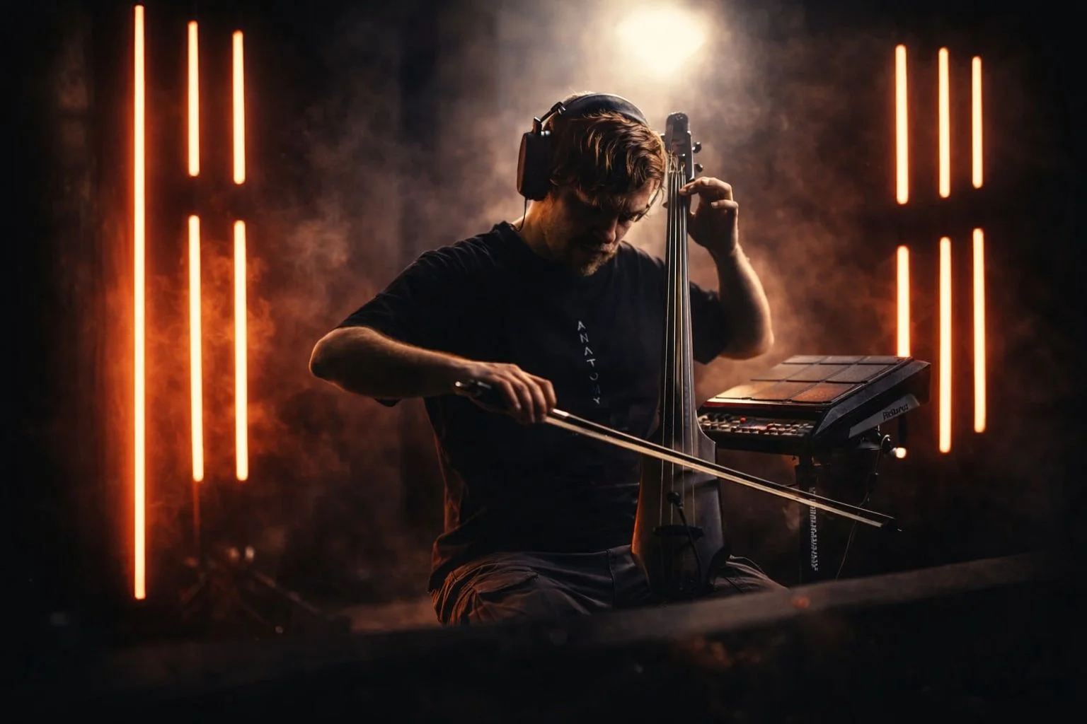Reinhardt Buhr Performing Live on Electric Cello